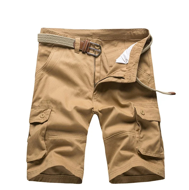 Big Size Summer Hot Selling 100% Cotton Big Size Fashion Popular Men's Workwear Shorts Casual Pants Shorts