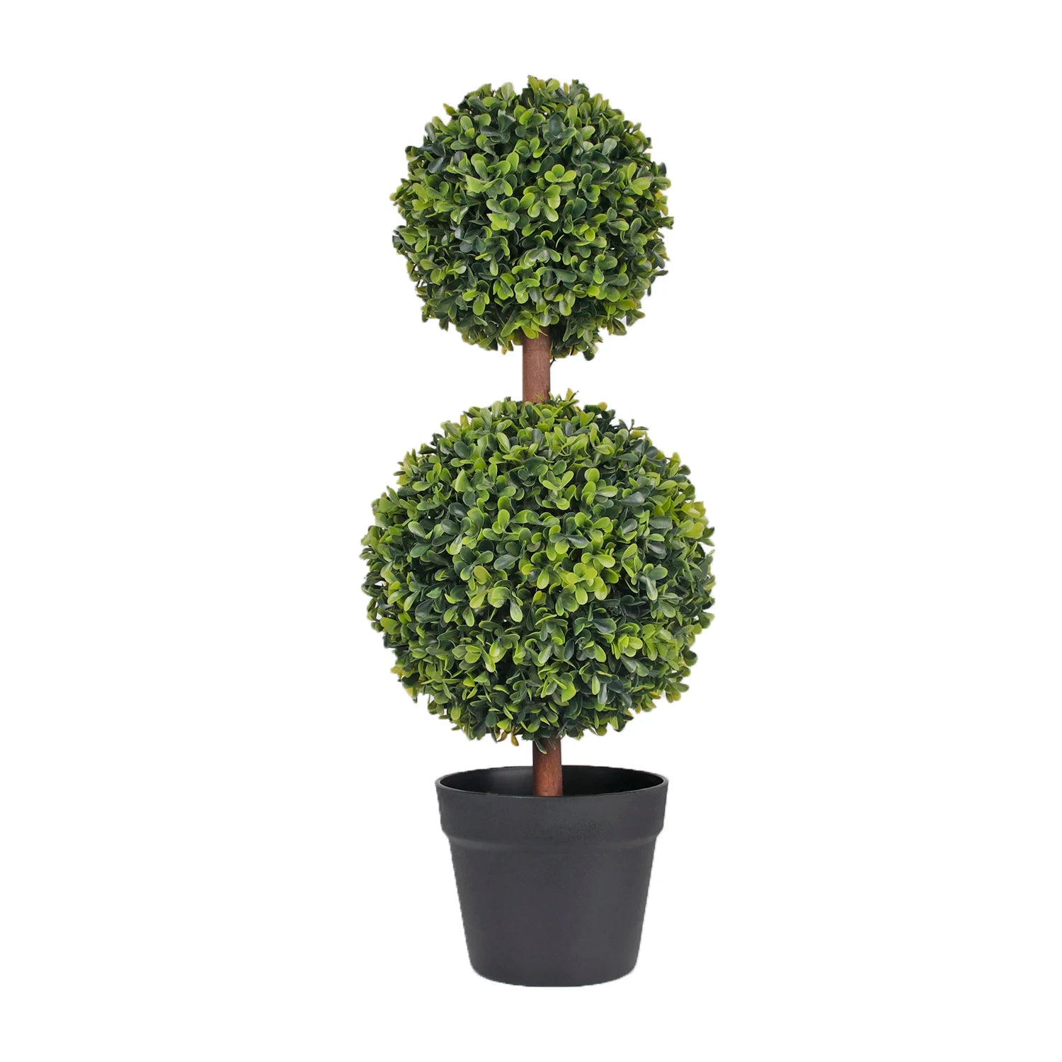 PZ-1-80 Garden Wedding Supplies Faux Boxwood Topiary Ball Artificial Bonsai Tree for Outdoor Decoration