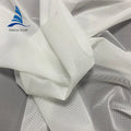 High Quality 63\" White Polyester Spandex Sports Stretch Fabric Soft Skin-Friendly Power Mesh Lightweight Knitted Stock Weddings