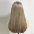 Cold Tone Beautiful Hair Color Lace Top Wig No Layer in Promotion Price