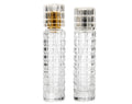 30ml Cylindrical Glass Luxury Transparent Perfume Bottle with Screw Cap Silk Screen Printed and Reed Diffuser