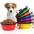 Lightweight Travel Food Bowl for Dogs and Cats Outdoor Portable Collapsible Dog Bowl Pet Silicone Bowl