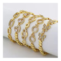Joyeria Fina Pulsera De Diamantes Pulsera De Zircon Para Mujer Pulsera Chapada En Oro Para Mujer