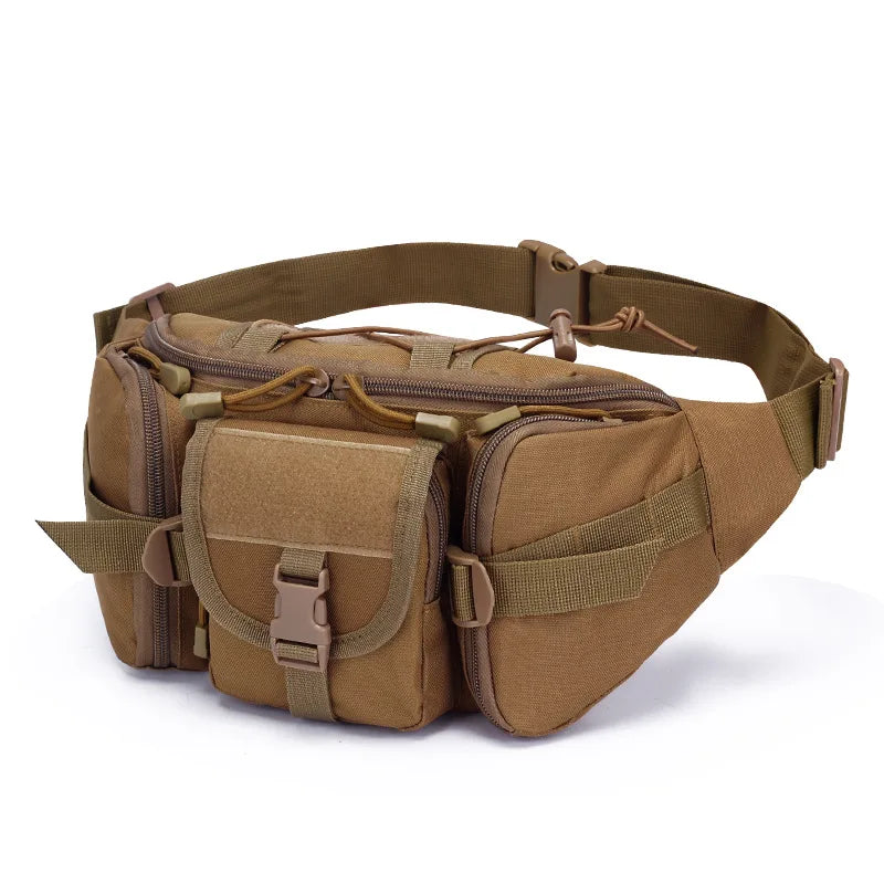 WB03  Outdoor Waist Bag Utility Tactical Pack for Hunting Climbing Hiking Fishing Mobile Bag Rucksack