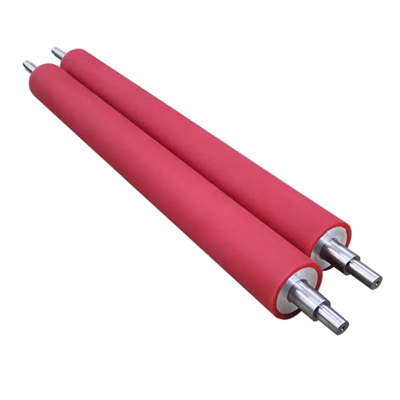 High Accuracy UV/Eco Solvent Ink Printing Rollers Advanced Rubber Roller Making Machine Stainless Steel Core 1 Year Warranty