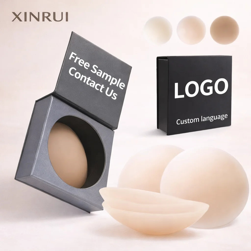 New Design Invisible Round Shape Silicone Bra Pads Nipple Cover Adhesive Reusable Matte Silicone Nipple Cover Pasties