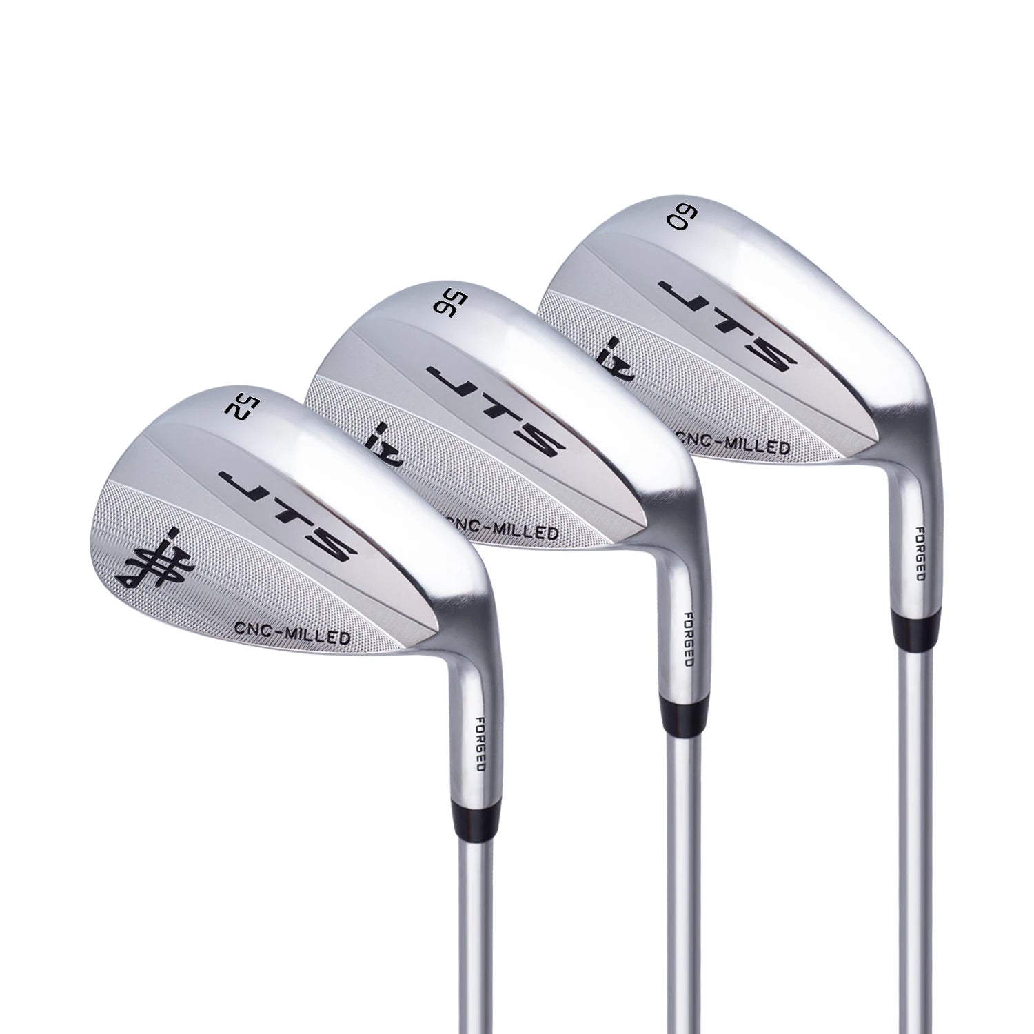 Wholesale Custom Logo Silver Wedge CNC Milled Golf Wedge Club Head Set OEM Forge Stainless Steel
