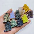 Wholesale Crystals Gemstone fairy Carving Natural Mixed Quartz butterfly fairy Crystal Statue