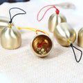 Temple Pure Copper and Iron  Wind Chimes and Accessories With Bell Hammer Anti-theft DIY Metal Christmas Gold  Bells