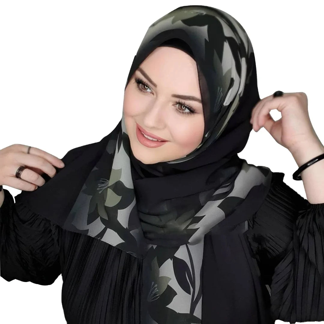 2026 NEW Style Malaysia Musulman Hijab Scarves & Shawls Chiffon Gradient Hijab Muslim for Women