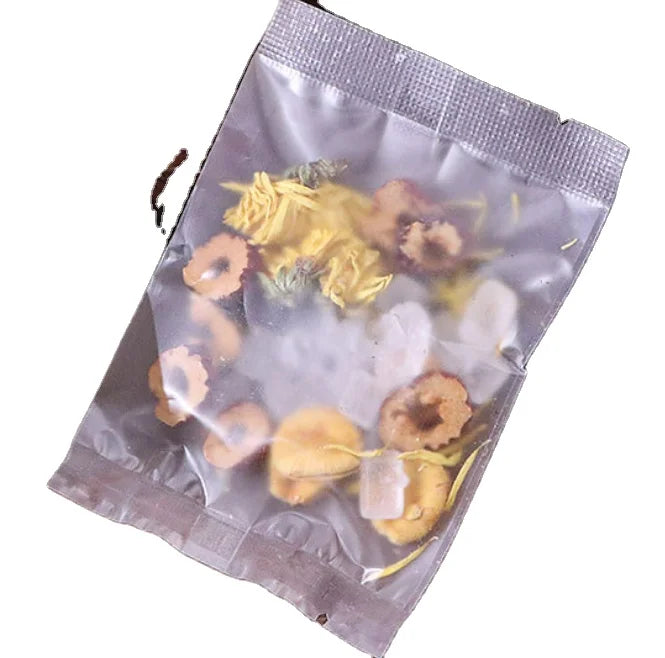 Gift Pack Tea Bags Blend of Siraitia Grosvenorii Fruits Chrysanthemum Flower Red Jujube Rock Sugar