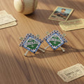 Best Quality Soft Enamel Silver Lapel Pin Baseball Generals Badge Custom