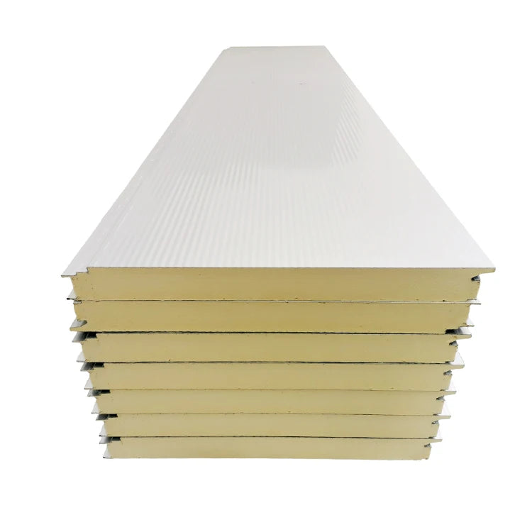ISO9001 CE Approval Sandwich Panel PU/PUF/PIR/PUR Foam Insulation Sandwich Acustic Exterior Wall Panel for House/Cold Storage
