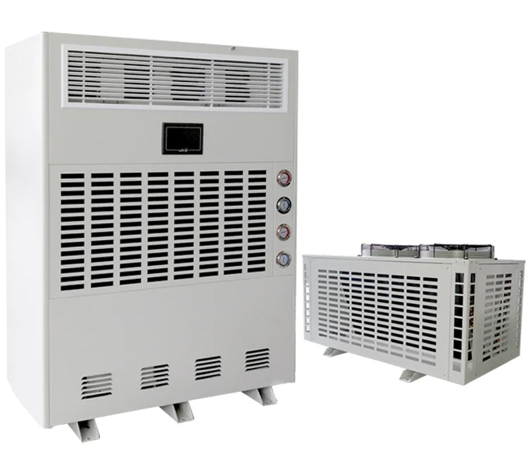 TOJJE DJFT-4881E Industrial Thermostat Dehumidifier 480L/D Attenuation Greenhouse Compressor Used Condition for Grow Room