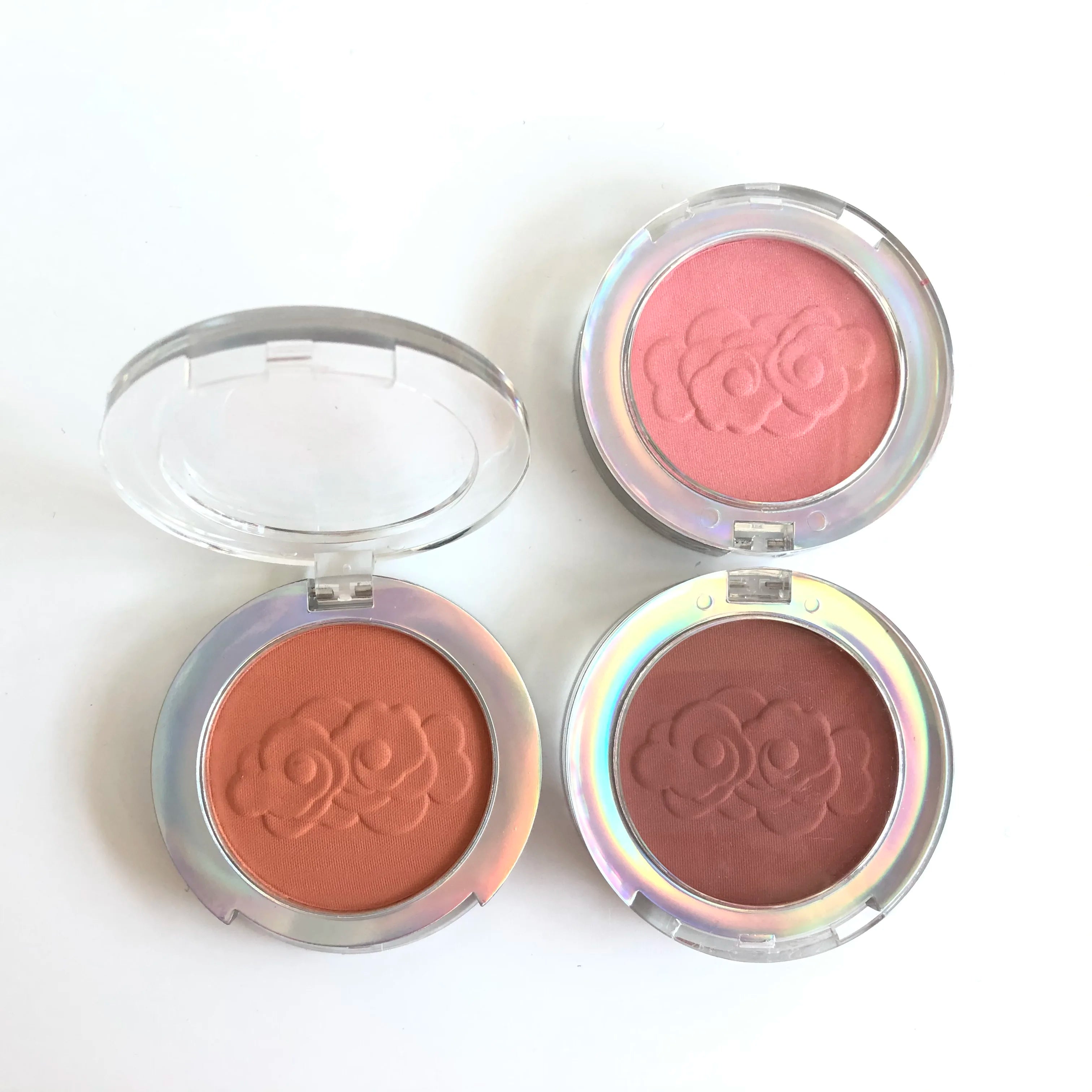 Single Color Mineral Herbal Waterproof Long-Lasting High Pigment Blush Pearlescent Matte Multi Color Highlighting Shading Powder