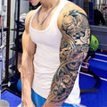 Men's Cool Temporary Arm Tattoo Designs Semi-Permanent Tattoo Sleeves Pictures