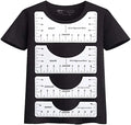 New Hot Sale T-shirt Alignment Tool Guide Ruler Alignment Tool Sewing PVC Ruler