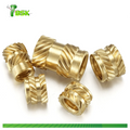 Thread Inserts Nuts M1.4 M1.6 M2 M3 M4 M5 M6 Brass Knurled Threaded Inserts Nuts for Plastic