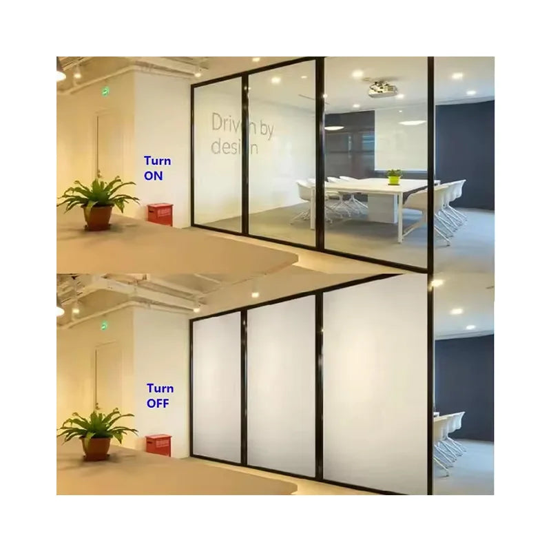 Electric Frosted Window Film Institutional Isolation Switchable Glass Film Pdlc Film Polymer Dispersed Liquid Crystal Film