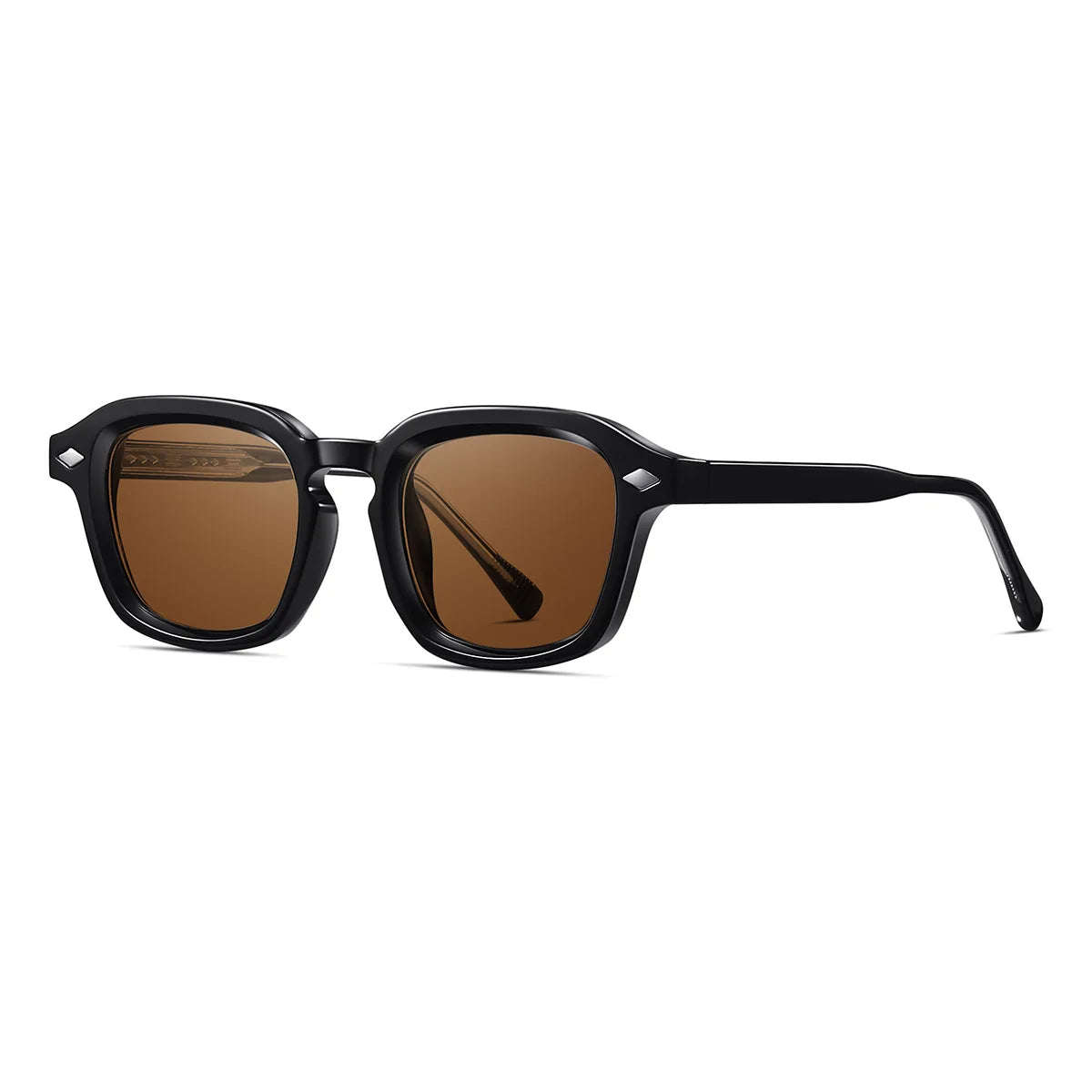 2024 New Arrivals Custom Logo Sunglasses Luxury Polarized Acetate Shades Men Women Square Frame Unisex Wholesale