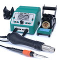 YIHUA 938BD-I 2in 1 Soldering Iron Hot air Gun Welding Repair Tools Mobile Phone Laptop Repair SMD BGA Rework Soldering Station