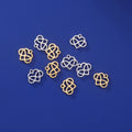 Stainless Steel Infinite Symbol Charm Simple Mini Heart Pendant Necklace Accessories Wholesale Charms for Jewelry Making
