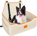 Customized Luxury Dog Car Seat Pet Booster Waterproof Travel Dog Bed Safety Pet Carrier with Handle for Cats OEM Available