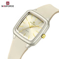 NAVIFORCE 5055 Silicone Women's Quartz Watch Waterproof Private Label Women Watches Silicone Watch Simple Fashion