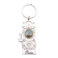 Custom Czech Republic Metal Souvenir Keychain Prague Tourist Souvenir Keyring Gift