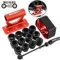 MUQZI Bike Fork Mount Quick Release Roof Mount Bicycle Thru Axle MTB Road Bicycle Fork Mount Car Roof Rack