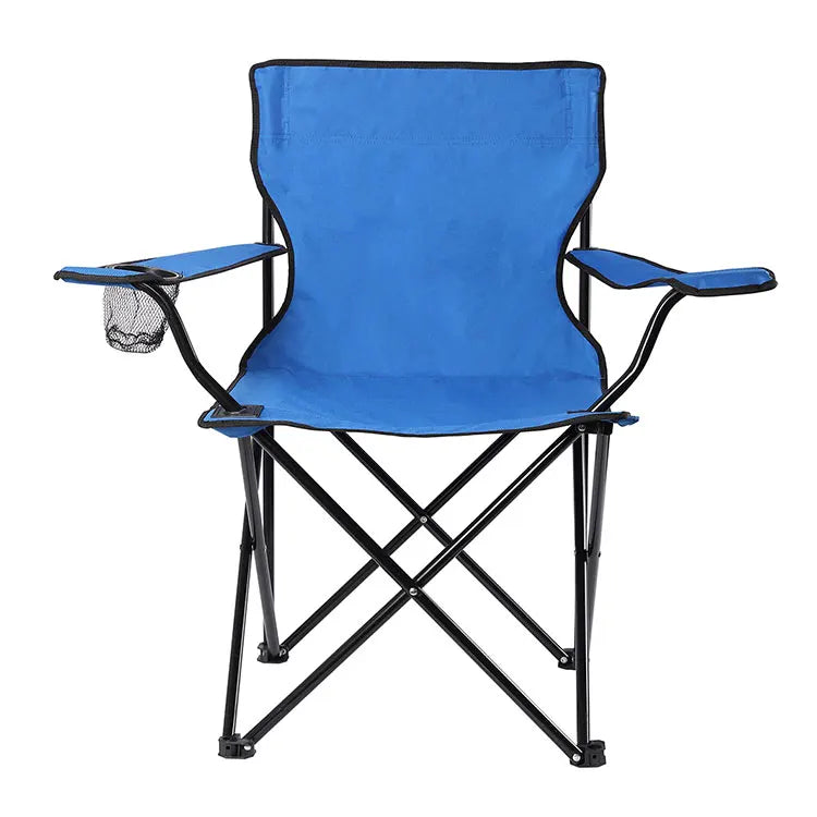 Chiaty Durable Light Weight Metal Eco-Friendly Comfortable Outdoor Portable Collapsible Folding Beach Camping Chair for Park Gym