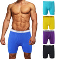 Wholesale Private Label Custom Logo Underplants for Men Plus Size 95 Cotton 5 Spandex Underwear Men Boxer Shorts Briefs