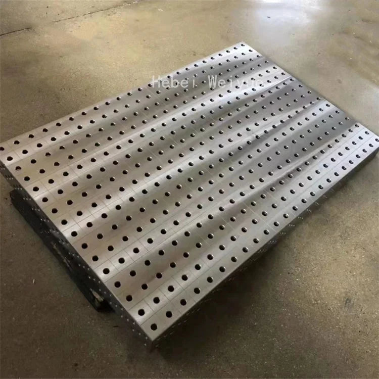 Best Selling Nitriding Fixture Table Clamps Welding Durable Cast Iron Steel 3D Flexible Welding Table Assembly Platform