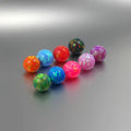 Trendy 98 Colors Loose Fire Opal Beads for Jewelry Making OP01-OP50 Full Drill Hole 2mm-7mm Synthetic Opal Ball Beads