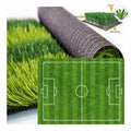 Chinese Factory Eco-Friendly Soccer Synthetic Grass PP/PE Material Artificial Turf  Football Pitch Green Synthetic Grass