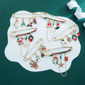 VKME New Design Fashion Christmas Brooch Trend Santa Claus Brooch Jewelry