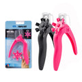 Professional U-Shaped Nail Clippers Adjustable Acrylic Nail Tip Length Trimmers Clippers