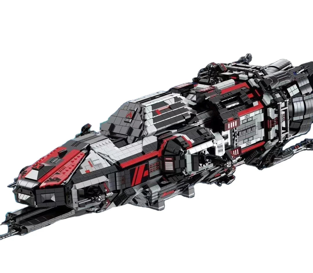 33906 ROCINANTE Interstellar Series Building Blocks Set MOC Small Particle Educational Toys for Kids Christmas Gift
