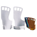 Custom Fitness Safety Hand Grips with Palm Guard Protector and Wrist Straps for Weight Lifting
