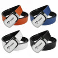 High-quality Wholesale Genuine Leather Belt Antique Iron Buckles Men's Automatic Style  Custom Design Golf Belts Men