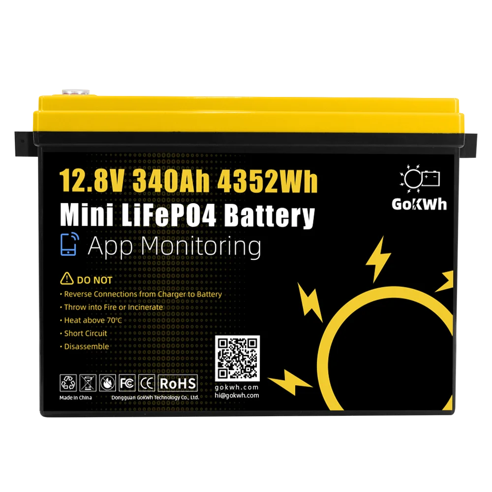Original Factory OEM Labeling 280Ah 100Ah 24V LiFePO4 Battery LFP 12V 340Ah Grade Solar for Camping Car Golf Carts RV Boat Ship