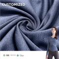 Comfortable and Soft 200GSM Wrinkle Resistant Polyester Spandex Running T Shirts for Men