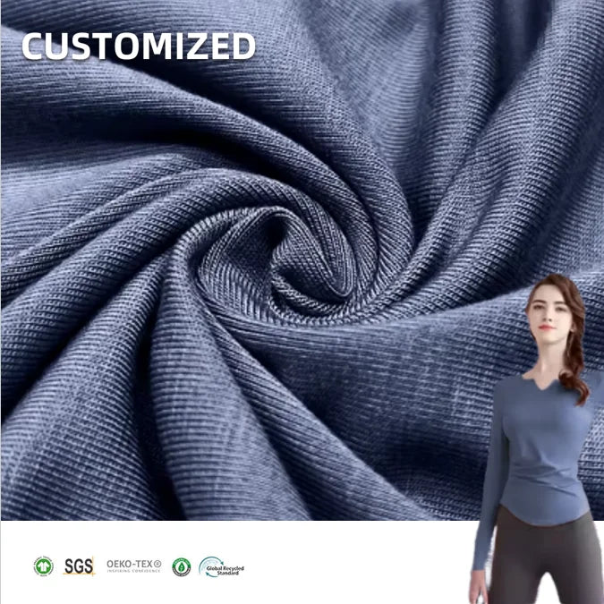 Comfortable and Soft 200GSM Wrinkle Resistant Polyester Spandex Running T Shirts for Men