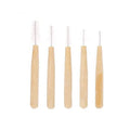 OEM Eco-Friendly Oral Care Dental Product Private Brand Biodegradable Disposable Interdental Brushes Bamboo Material