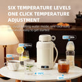 1200ml Double Layer 316 Stainless Steel Thermos Pot Plug-In Automatic Heating Cup With 6-Stage Temperature Control Leakproof Lid