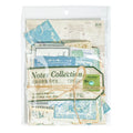 200 Sheets Per Pack Material Package Memory Chapter Series Light Retro Note Note Pad Handbook Bottoming