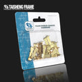 TS-K071 20PCS Ready Nail Sawtooth Hanger Picture Hanger Gold