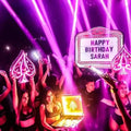 Custom Acrylic LED Message Board VIP Bottle Sign for Nightclub Other Party Supplies Display Rack