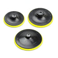PMS 5"  M10/M14/M16 Plastic Foam Hook and Loop Polishing Backer Pad Holder Polishing Pads Back Pad