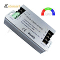 ALUMINIUM SHELL RGB Remote Control Amplifier DC 12V/24V 30A High-Power PWM Dimming 3-Channel 720W Max Load Colorful Controller